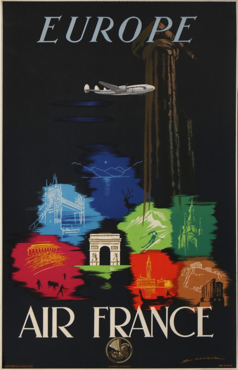 For sale: EUROPE AIR FRANCE SMALL SIZE PETITE TAILLE