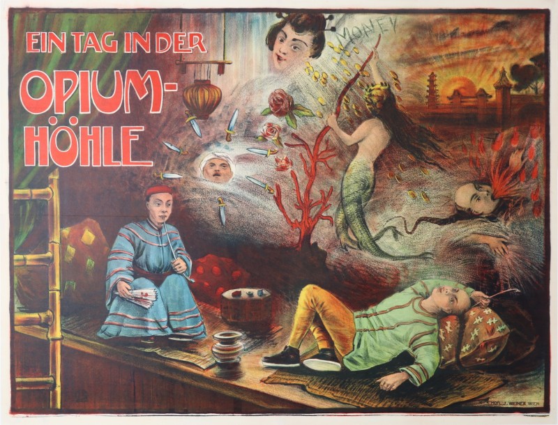 For sale: EIN TAG IN DER OPIUM HÖHLE-UNE JOURNEE DANS UNE FUMERIE D'OPIUM