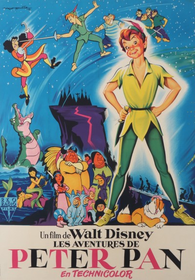 For sale: LES AVENTURES DE PETER PAN EN TECHNICOLOR WALT DISNEY