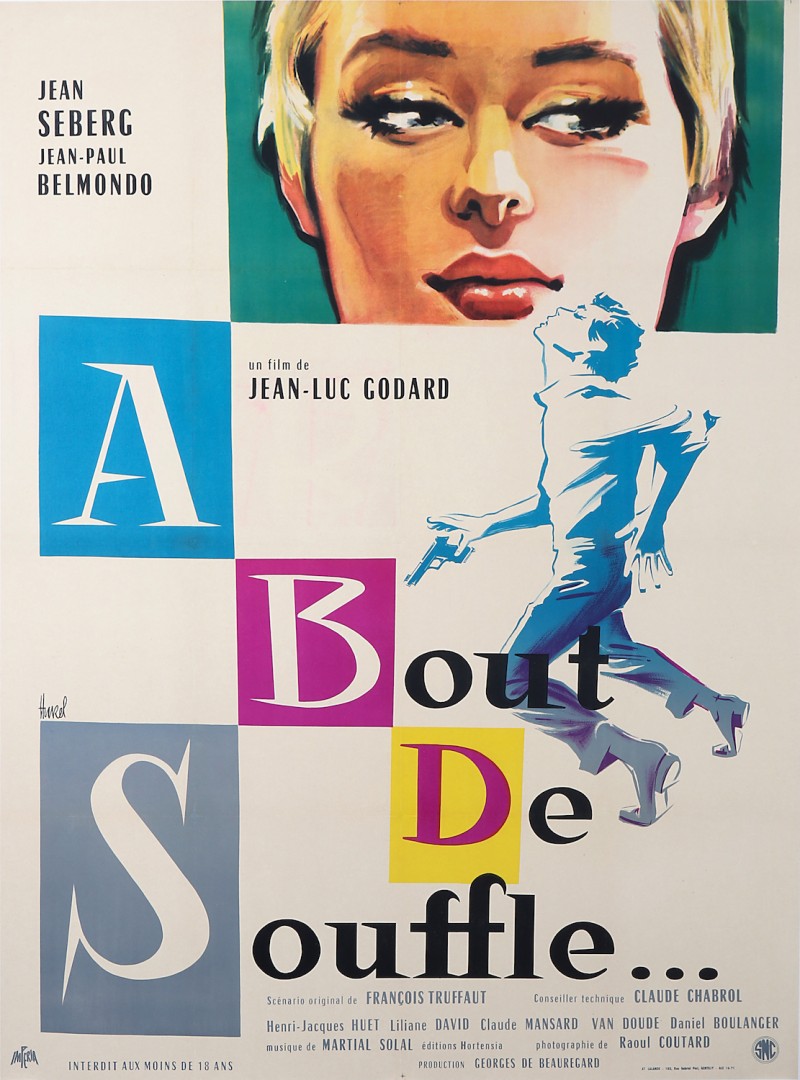 For sale: À BOUT DE SOUFLE  AVEC  JEAN SEBERG &  JEAN-PAUL BELMONDO, FILM DE JEAN-LUC GODARD