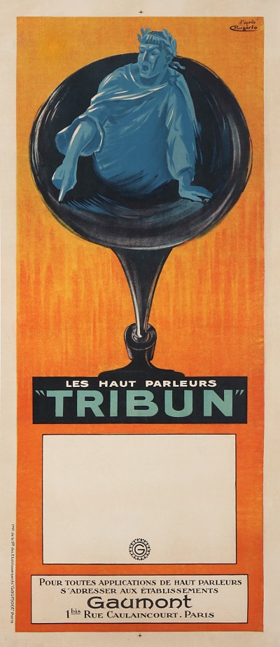 For sale: TRIBUN HAUT PARLEURS  GAUMONT