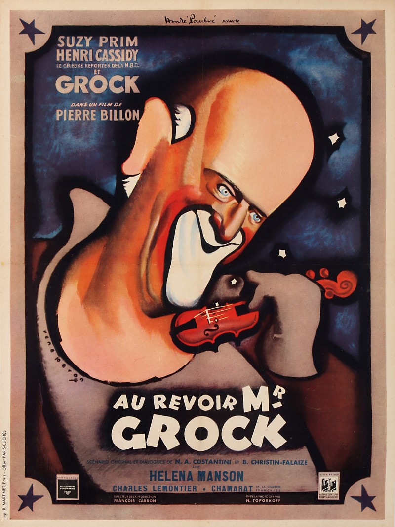 For sale: AU REVOIR MR GROCK ANDRE PAULVÉ PRESENTE  SUSY PRIM