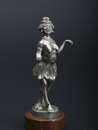 For sale: JOSEPHINE BAKER mascotte BRONZE ARGENTE