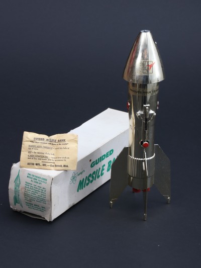 For sale: ASTRO MFG. INC. - BERZAC CREATION – GUIDED MISSILE BANK