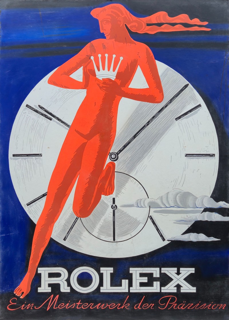 For sale: ROLEX EIN MEISTERWERKE DER PRÄZISION PROJET DE L'AFFICHE