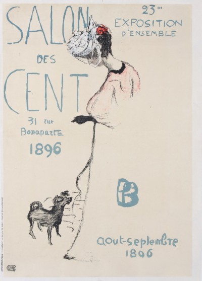 For sale: SALON DES CENT 23e EXPOSITION D'ENSEMBLE  31 RUE BONAPARTE  AOUT SEPTEMBRE 1896