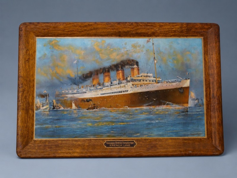 For sale: PAQUEBIT FRANCE 2 COMPAGNIE GENERALE TRANSATLANTIQUE FRENCH LINE