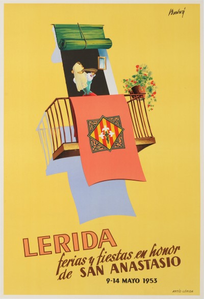 For sale: LERIDA FERIAS Y FIESTAS EN HONOR DE SAN ANASTASIO - 9-14 MAYO 1953