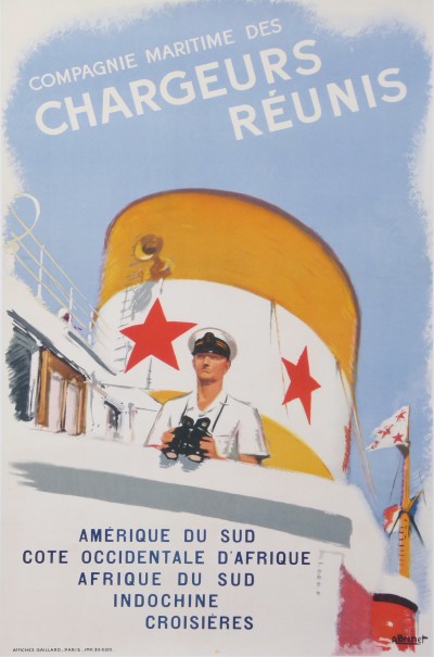 For sale: COMPAGNIE MARITIME DES CHARGEURS REUNIS - AMERIQUE DU SUD-COTE OCCIDENTALE D AFRIQUE-AFRIQUE DU SUD-INDOCHINE-CROISIERES