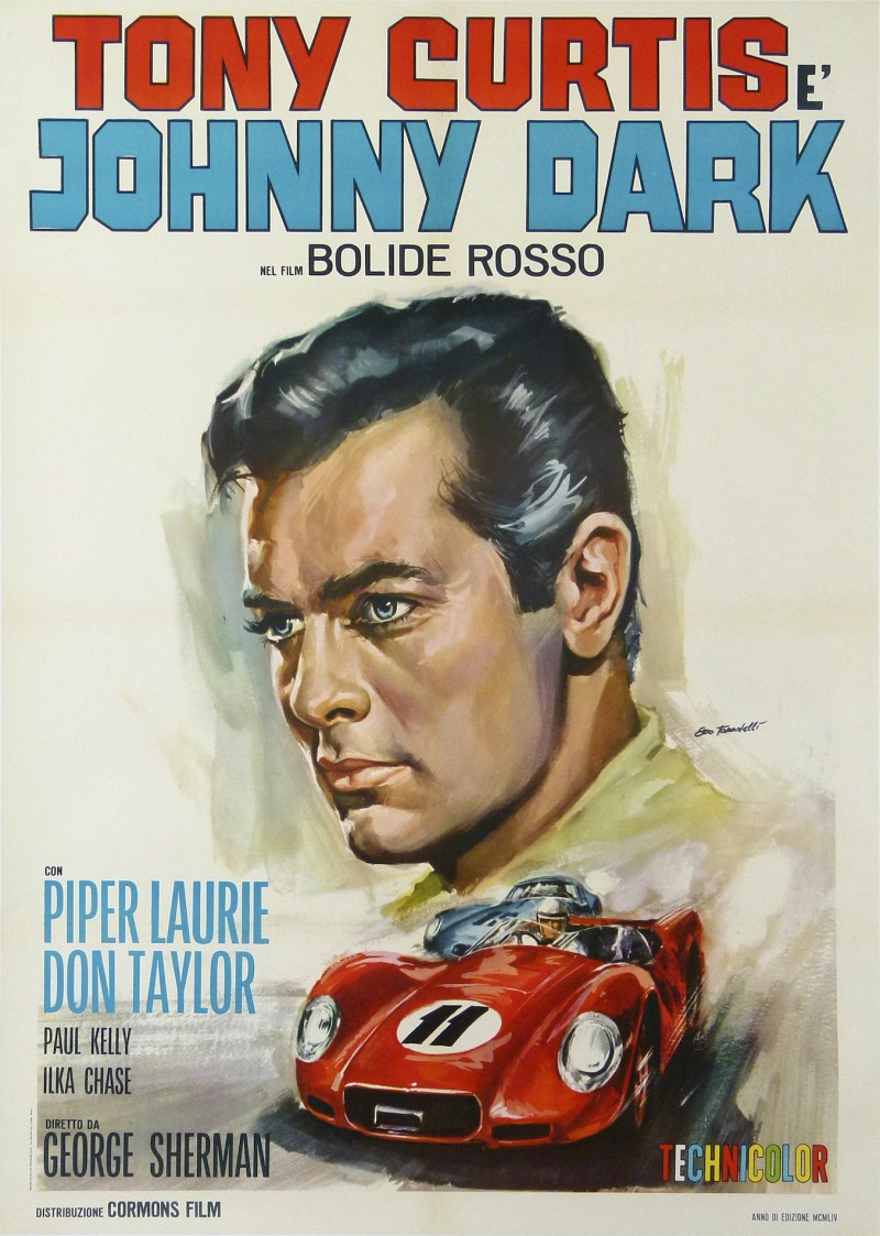 For sale: BOLIDE ROSSO TONY CURTIS & JOHNNY DARK