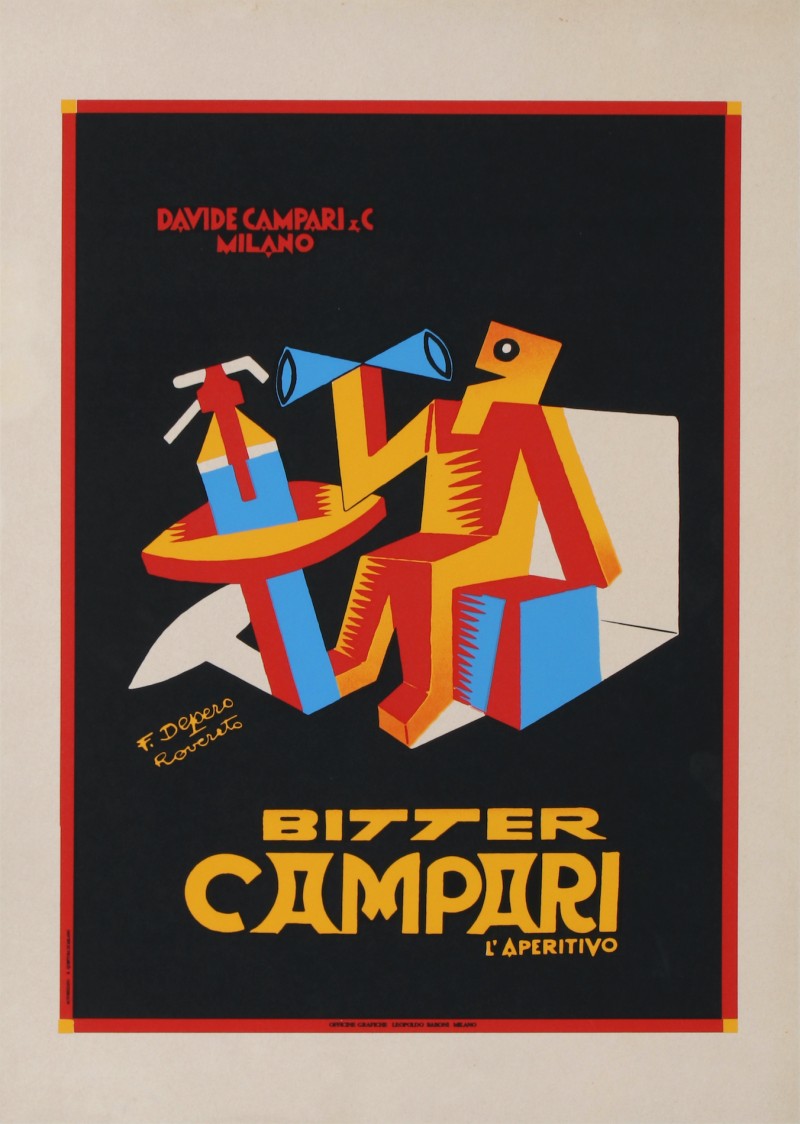 For sale: BITTER CAMPARI - L APERITIVO - DAVIDE CAMPARI C MILANO