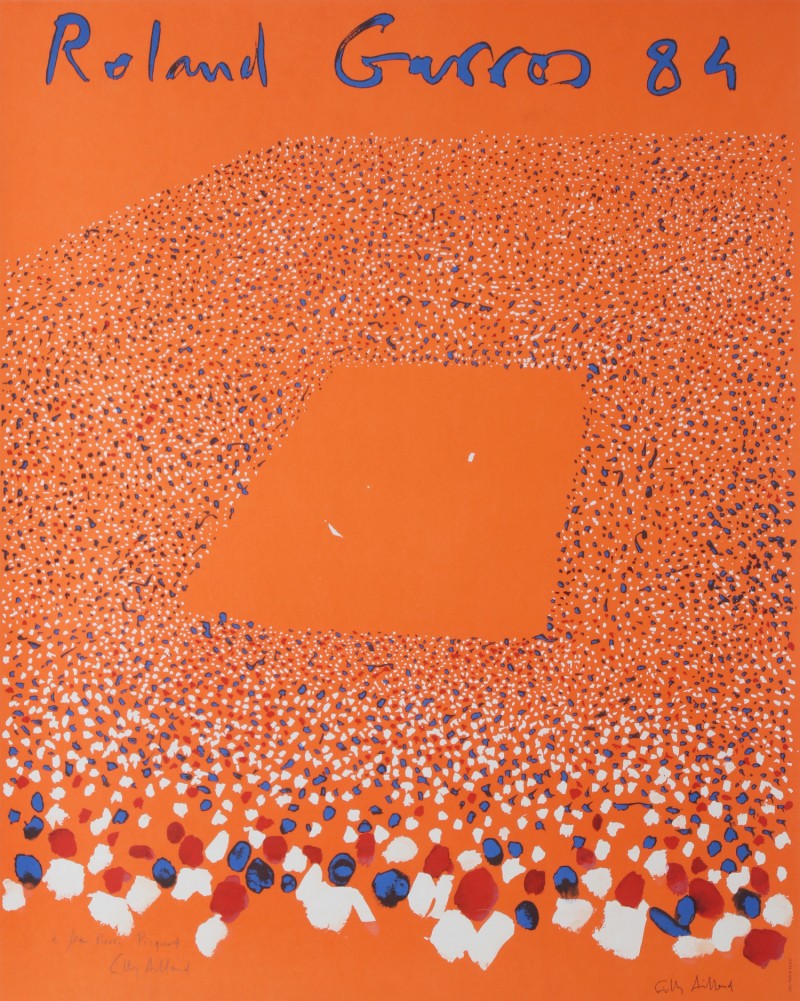 For sale: SIGNEE CRAYON ROLAND GARROS