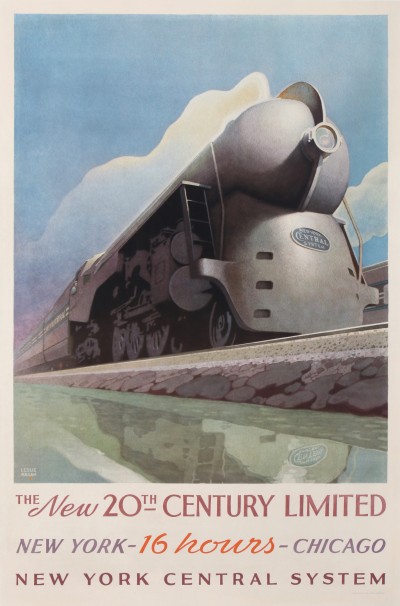 For sale: THE NEW 20TH CENTURY LIMITED – NEW YORK, 16 HOURS, CHICAGO  NEW YORK CENTRAL SYSTEM – 1938