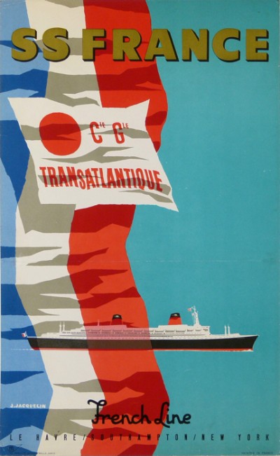 For sale: COMPAGNIE GENERALE TRANSATLANTIQUE le SS FRANCE