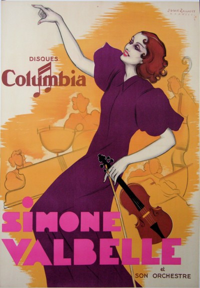 For sale: SIMONE VALBELLE  DISQUE COLUMBIA