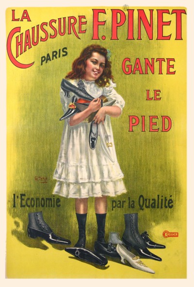 For sale: LA CHAUSSURE F. PINET GANTE LE PIED