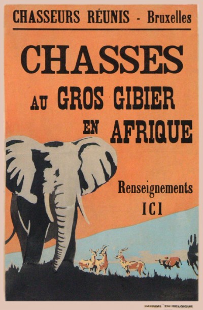 For sale: CHASSES AU GROS GIBIER EN AFRIQUE