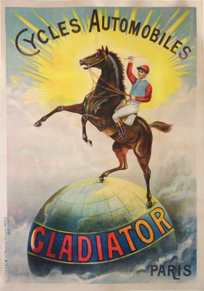 For sale: GLADIATOR CYCLES ET AUTOMOBILES
