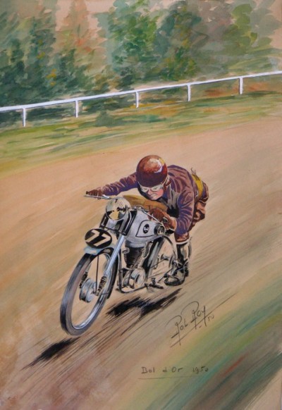 For sale: BOL D'OR 1950 AQUARELLE ORIGINALE