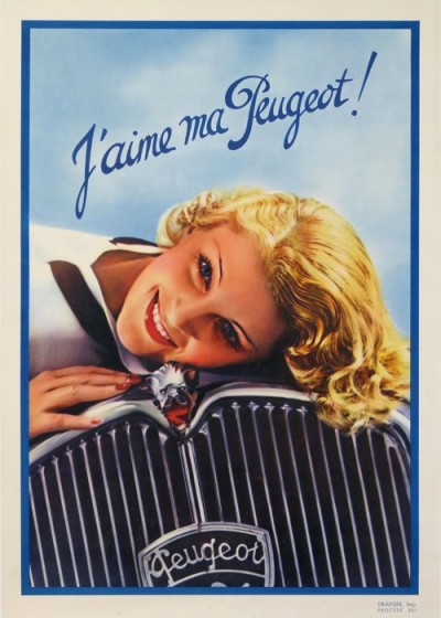 For sale: J'AIME MA PEUGEOT