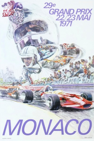 For sale: CARPENTER  MONACO 1971 29eme GRAND PRIX