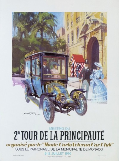 For sale: MICHAEL TURNER MEETING DU 2e TOUR DE LA PRINCIPAUTE 1970 Exemplaire No 007