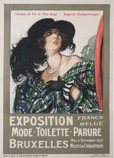 For sale: EXPOSITION FRANCO BELGE ''MODE TOILETTE PARURE BRUXELLES''