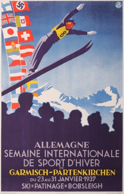 For sale: GARMISCH-PARTENKIRCHEN ALLEMAGNE SEMAINE INTERNATIONALE DE SPORTS D HIVER