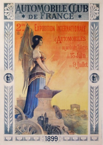 For sale: AUTOMOBILE CLUB DE FRANCE EXPOSITION INTERNATIONALE 1899 D AUTOMOBILES TUILERIES