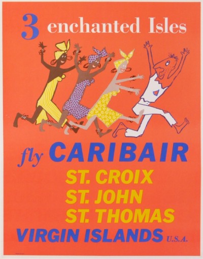 For sale: FLY CARIBAIR ST CROIX - ST JOHN - ST THOMAS - VIRGIN ILSLANDS USA