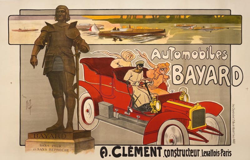 For sale: AUTOMOBILES BAYARD A CLEMENT CONSTRUCTEUR LEVALLOIS