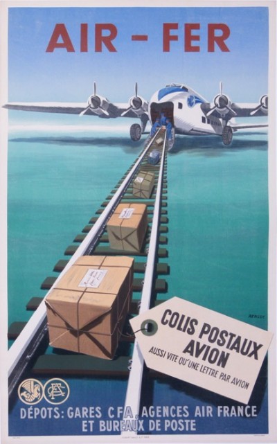 For sale: AIR FRANCE AIR FER COLIS POSTAUX AVION