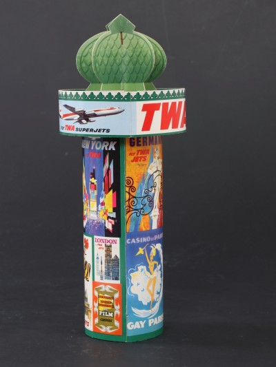 For sale: KIOSQUE COLONNE MORRIS  TWA BY DAVID KLEIN  NEW YORK PARIS