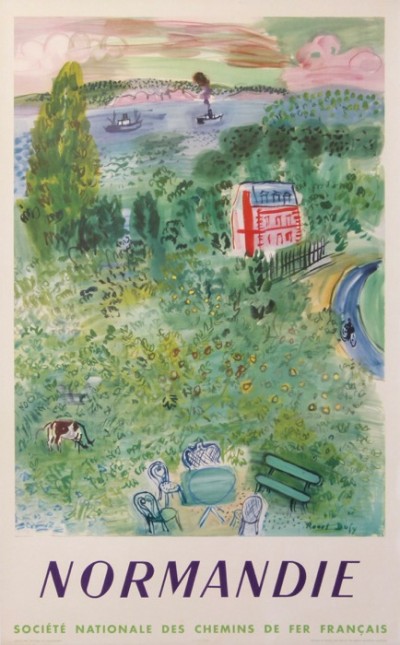 For sale: RAOUL DUFY  SNCF NORMANDIE