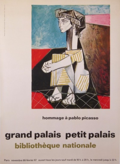 For sale: HOMMAGE A PABLO PICASSO GRAND PALAIS 1966