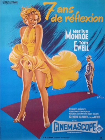 For sale: 7 ANS DE REFLEXION THE SEVEN YEAR  ITCH  MARYLIN MONROE BILLY WILDER