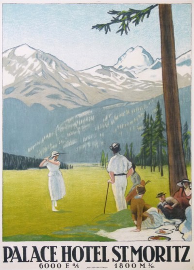 For sale: SOLD  !!!!  PALACE HOTEL ST MORITZ  GOLF