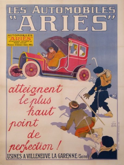 For sale: AUTOMOBILES ARIES VILLENEUVE LA GARENNE-ATTEIGNENT LE PLUS HAUT POINT PERFECTION